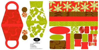 Luxe Designs - Sarong 12x24 Project Die Cuts  (pack of 5)